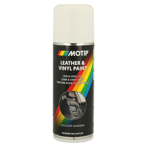 Motip læder og vinyl maling RAL9016 200ml