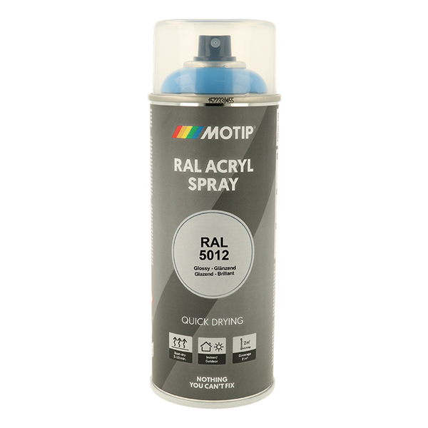 Motip Ral 5012 high gloss light blue