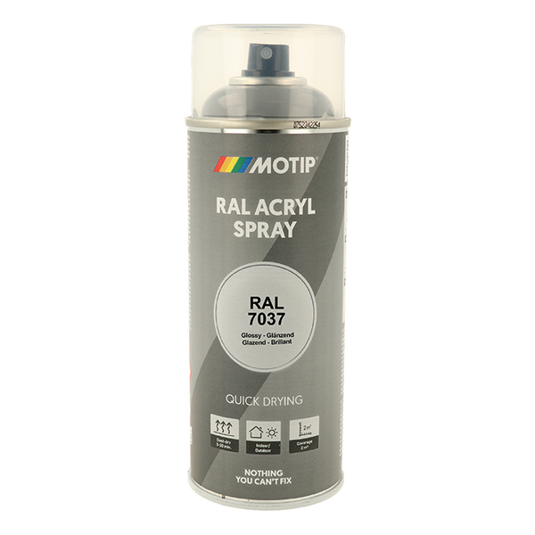 Motip Ral 7037 high gloss dust grey