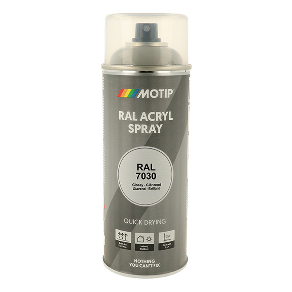 Motip Ral 7030 high gloss stone grey