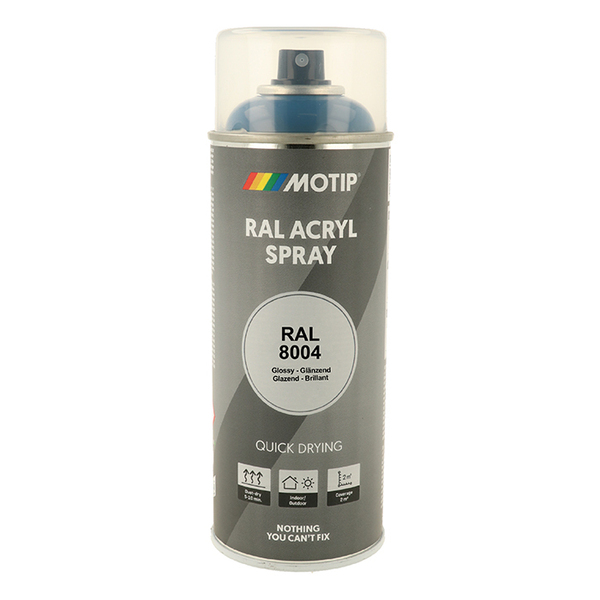 Motip Ral 8004 high gloss copper brown
