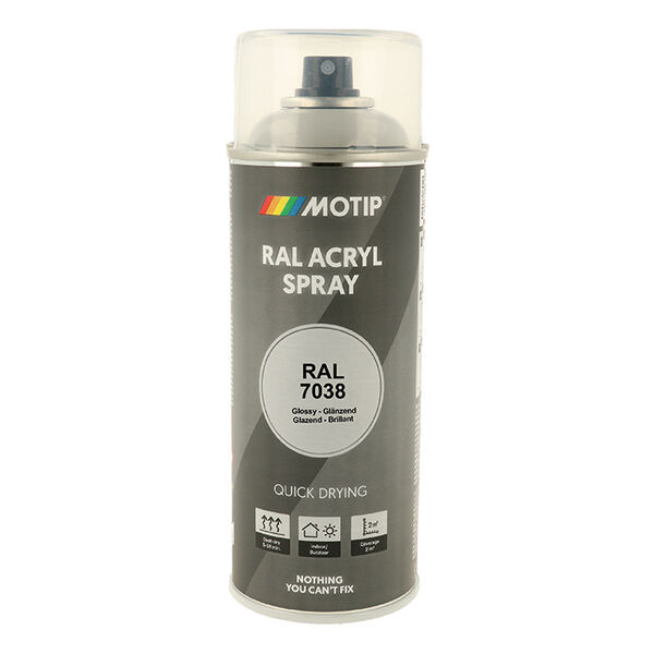 Motip Ral 7038 high gloss agate grey