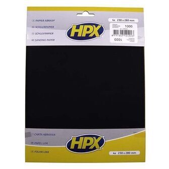 HPX sandpapir p1000 - 4 stk.
