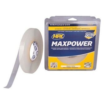 HPX max power klar 19mm x 16,5m