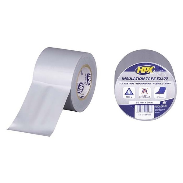 HPX isolerbånd grå 50mm x 20m