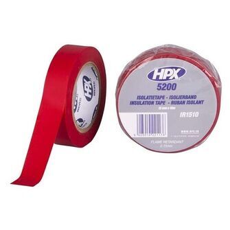 HPX isolerbånd rød 15mm x 10m