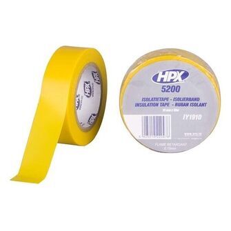 HPX isolerbånd yellow 19mm x 10m