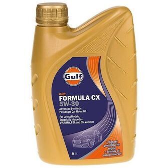 Gulf formula CX 5w-30, 1 liter