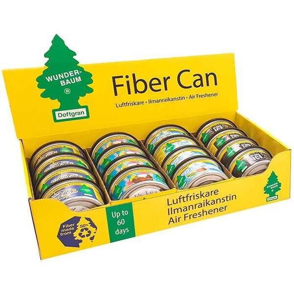 Wunderbaum duftdåse display med 16 stk.