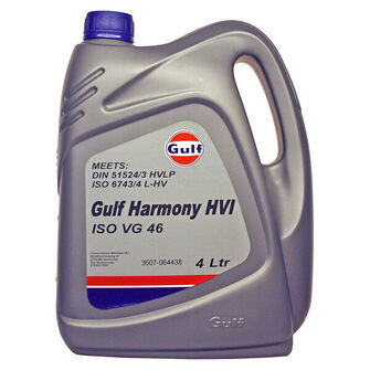Gulf Harmony HVI 46 hydraulikolie 4 liter