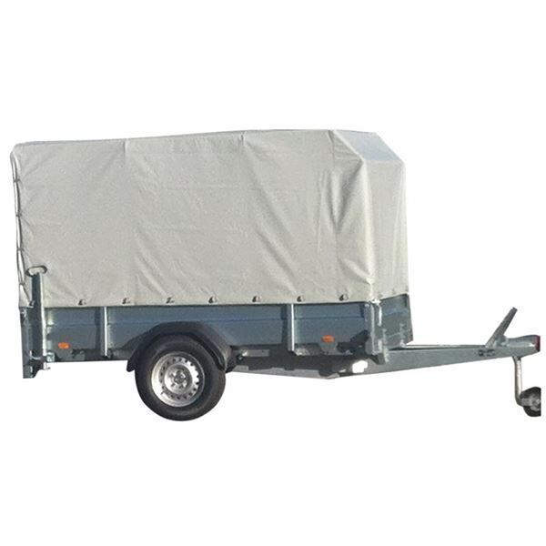 Høj presenning - sæt inkl. stativ, 109 cm høj - passer til Brenderup 2260-trailer uden tip