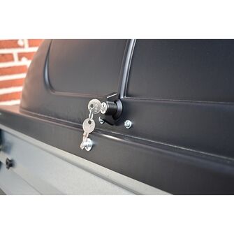 Aflåseligt trailerlåg