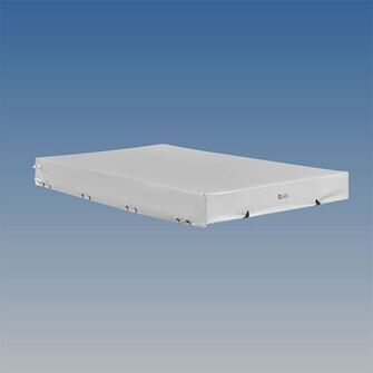  Flad presenning, grå