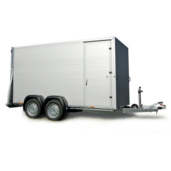 Sirius Cargotrailer G455 - 2.500 kg inkl. multirampe, surringsskinner og støtteben