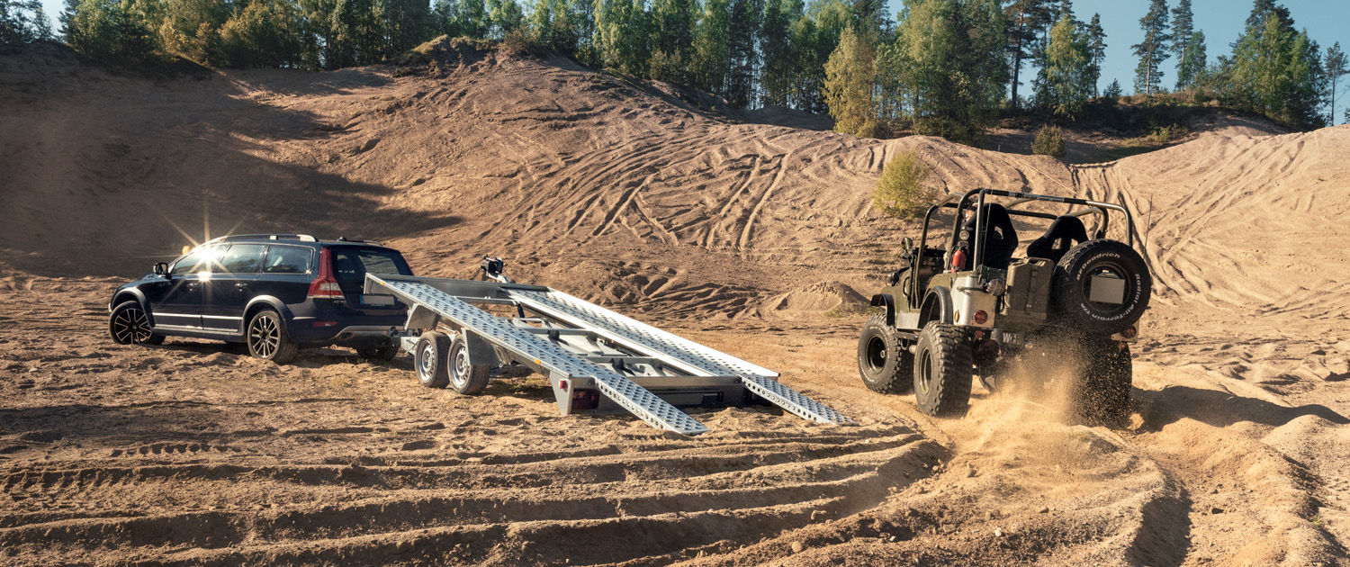Autotrailere fra Brenderup i alle størrelser