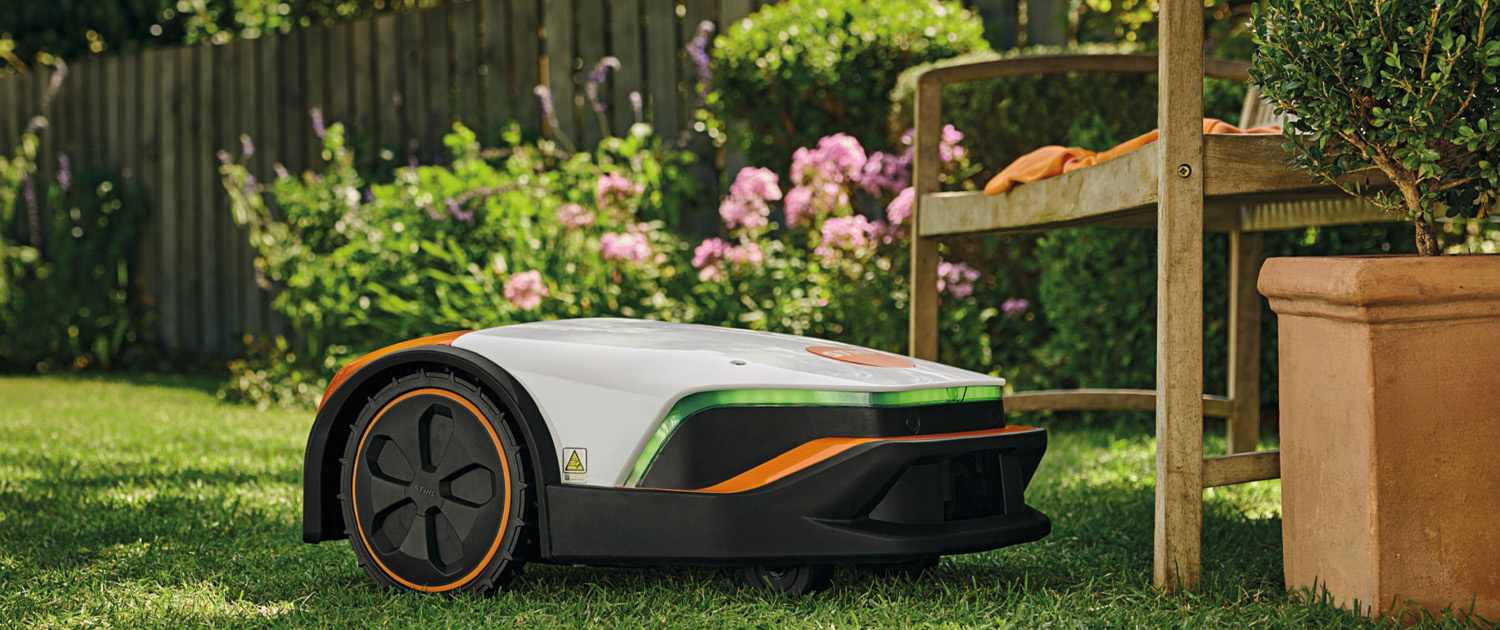 Innovative og stærke robotplæneklippere fra STIHL