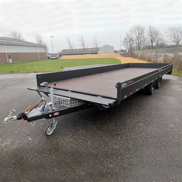 Henra PL357024 Toakslet Platformtrailer XPert Edition front