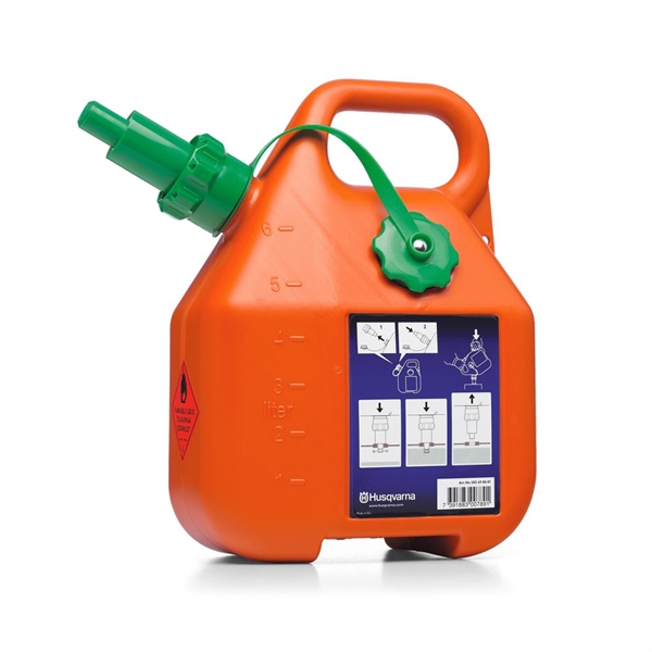 Husqvarna Benzindunk, 6 l, orange 
