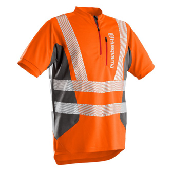 Husqvarna Arbejds-t-shirt Korte ærmer, Technical High Viz