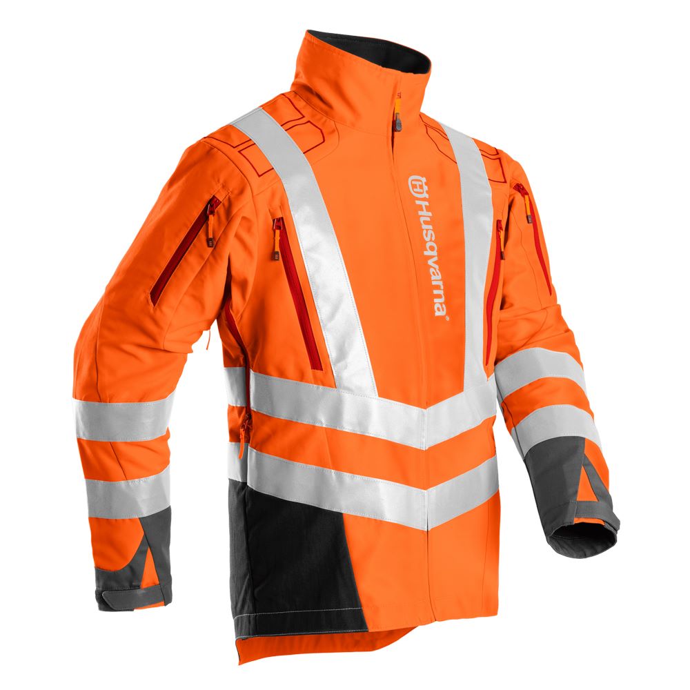 Husqvarna Buskrydder- og trimmer-jakke, High Viz
