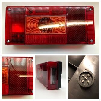 Midipoint 1- venstre baglygte med tågelys