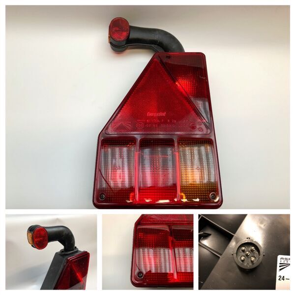 Earpoint 1 baglygte med markeringslampe og tågelys