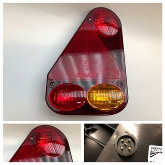 Earpoint venstre baglygte med tågelys