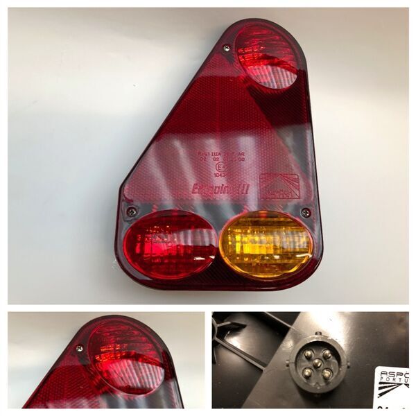 Earpoint venstre baglygte med tågelys