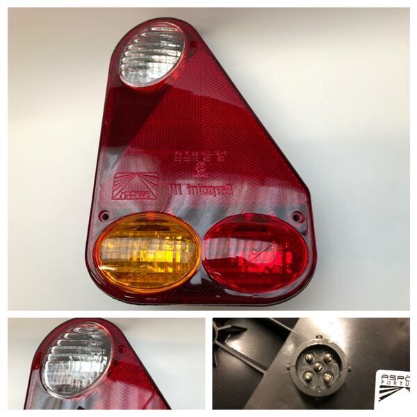 Earpoint 3 højre baglygte med baklys