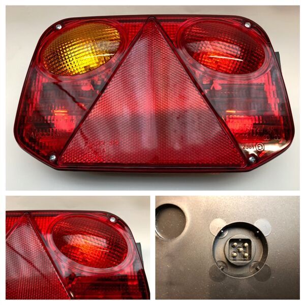 Radex 2800 2 - venstre baglygte uden nummerpladelys