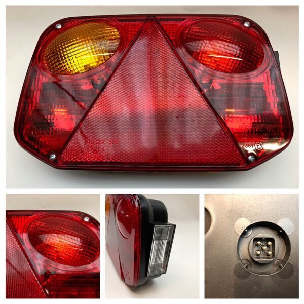 Venstre baglygte med nummerpladelys - Radex 2800 10 