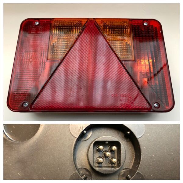 Radex 5900-2 - venstre baglygte uden nummerpladelys