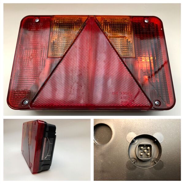 Radex 5900-10 venstre baglygte med indbygget nummerpladelys