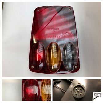 Aspöck Earpoint venstre baglygte