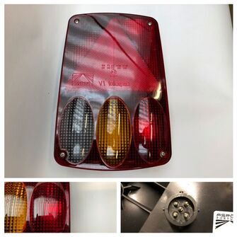 Earpoint 4 højre baglygte med tågelys 