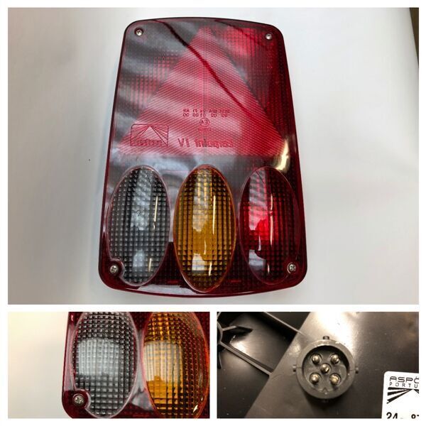 Earpoint 4 højre baglygte med baklys