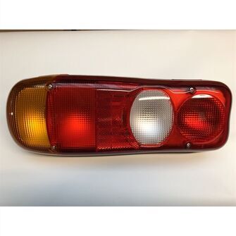 Baglygte - venstre - Aspöck Eurofab med baklys, tågelys og 7-polet AMP-stik