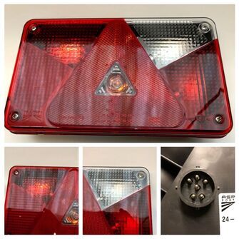 Multipoint 5 - højre baglygte med tåge- og baklys