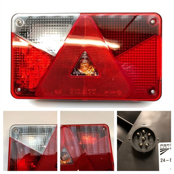 Multipoint 5 - venstre LED baglygte m. tåge- og baklys