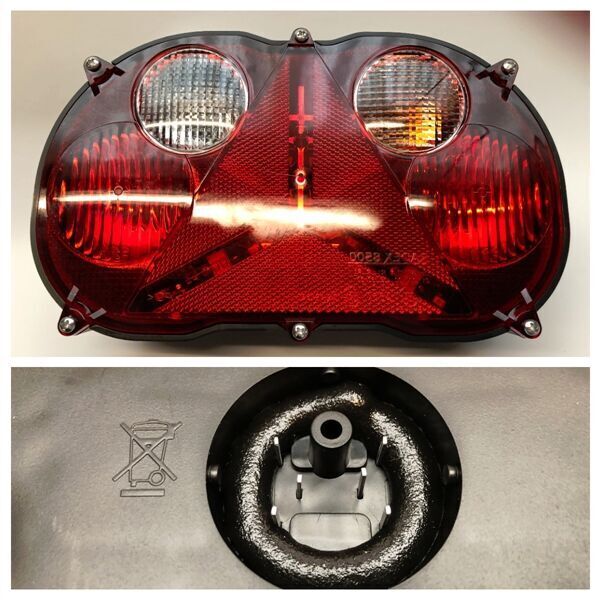 Radex 8500 - vandtæt højre baglygte LED-baglys