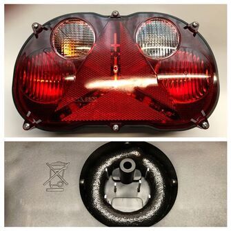 Radex 8500-3 vandtæt venstre baglygte