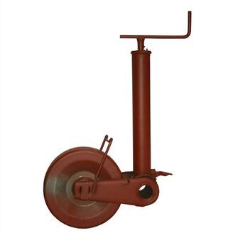 Støttehjul 1500Kg - AL-KO - Halvautomatisk - Sammenklappet