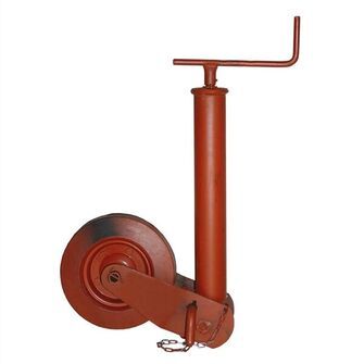 Støttehjul 1200Kg - AL-KO - Halvautomatisk - Sammenklappet