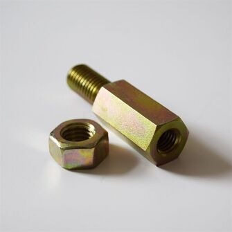 Bremsestang adapter - M12 udvendig/M10 indvendig