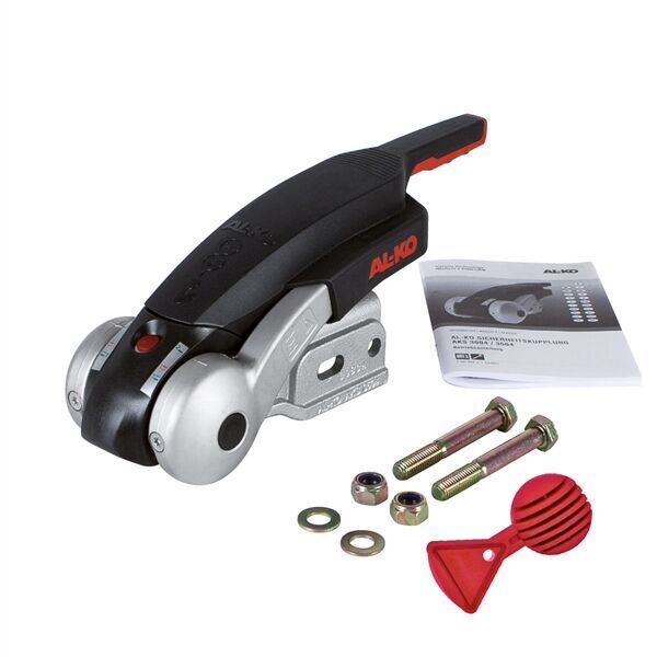 AL-KO AKS3504 Slingrekobling - 3500 kg, Ø14,5 mm bolte, krydsmontering