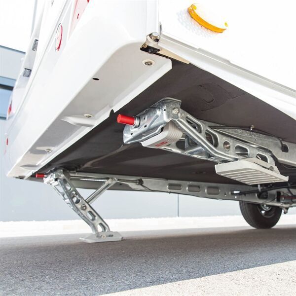 AL-KO UP4 Elektriske støtteben - komplet sæt med fjernstyring og Big Foot-fødder