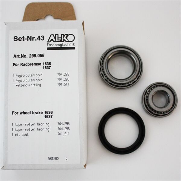 AL-KO Hjullejesæt til løbeaksler og Type 1636, 1636G & 1637