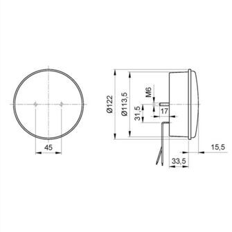 Jokon 730 - LED-baglygte BBS 24V