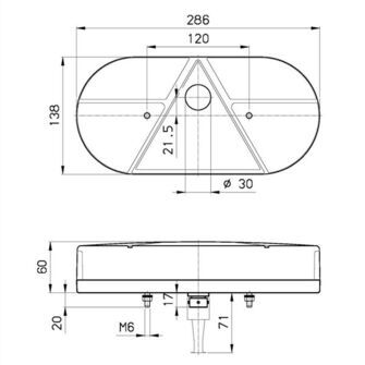 Baglygte BBSKWN højre - Jokon 610