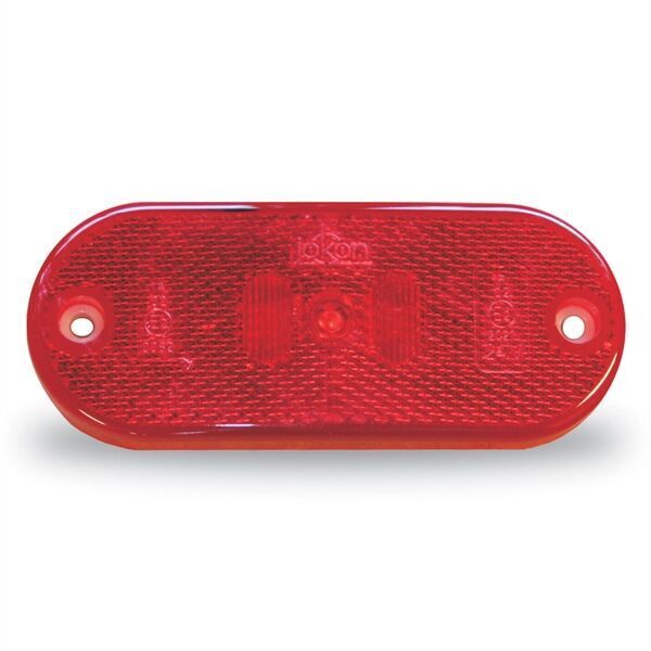 LED markeringslygte - Rød - Jokon 2002 SR 12V - 100CM KABEL